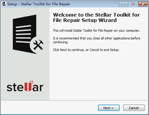 Stellar Toolkit for File RepairV2.0