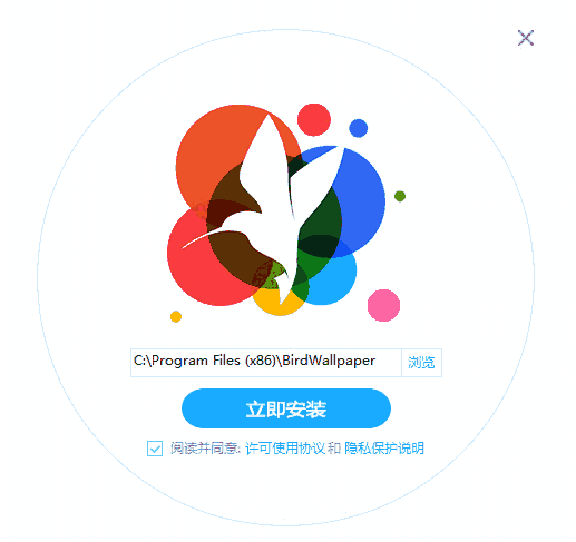 小鸟壁纸汉化版