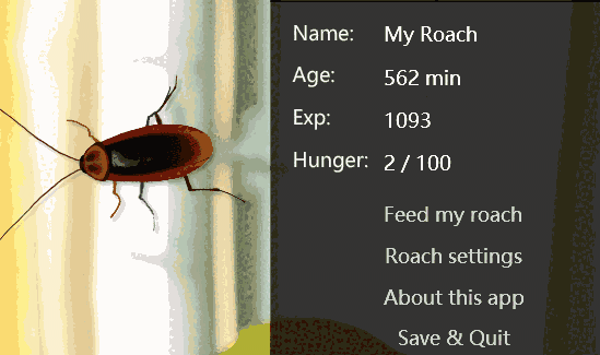 桌面蟑螂宠物(Virtual Cockroach)v1.9