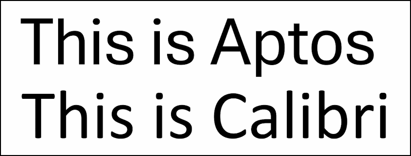 Aptos Font 1.0
