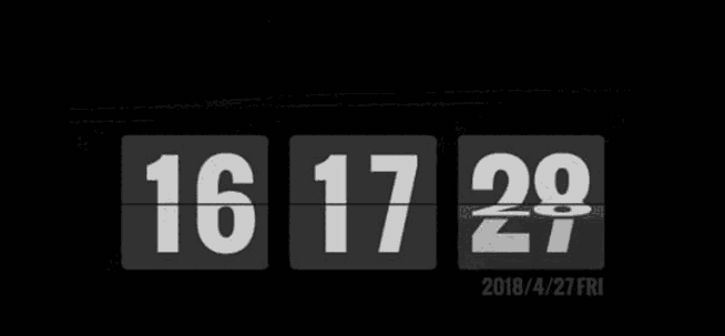 FlipTime(翻牌时钟屏保)v1.2