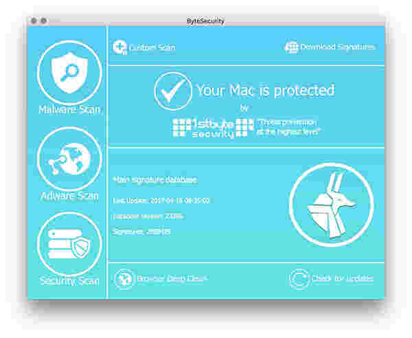 ByteSecurity Mac版