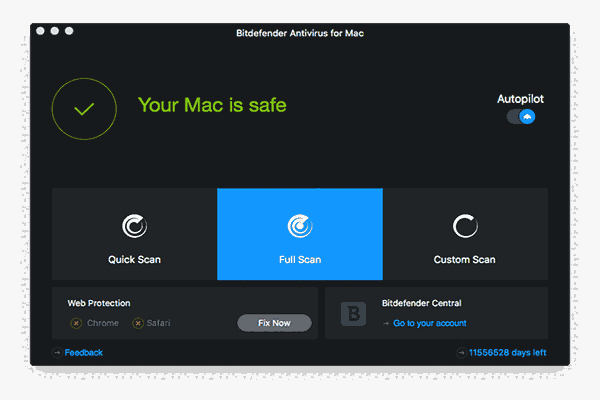 比特梵德杀毒软件Mac版