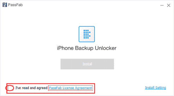 Passfab iPhone Backup Unlocker