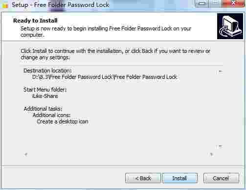 iLike Free Folder Password Lock