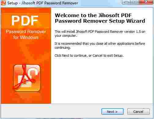 Jihosoft PDF Password Remover