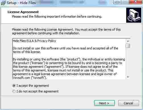 VovSoft Hide Files
