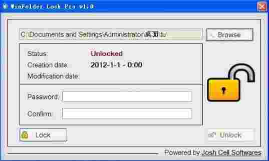 WinFolder Lock Pro1.0