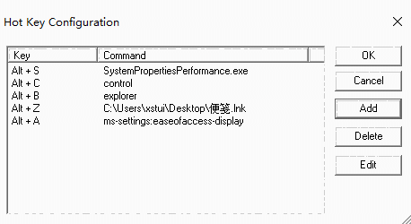Hot Key Plus(快捷键设置)v1.0.1
