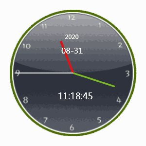 复古表盘时钟v1.0