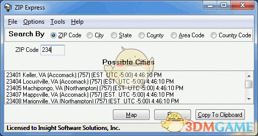 WinTools ZIP Express(邮政编码查询工具)v2.14.11.1
