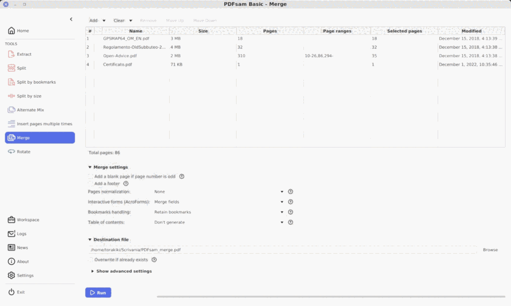 PDFsam基础版5.2.0