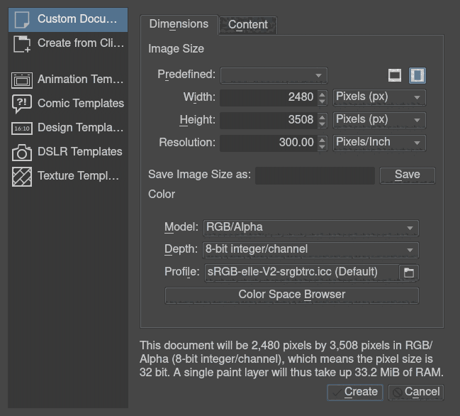 Krita画图免安装版