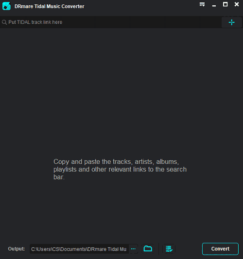 DRmare Tidal Music Converter1.1.0
