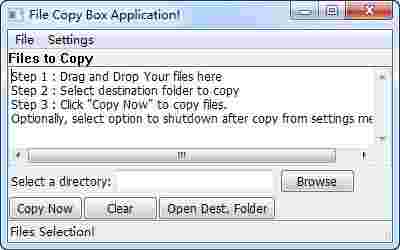 File Copy Utility(文件复制工具)v1.0