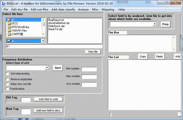 bibexcel32位1.0.0.0