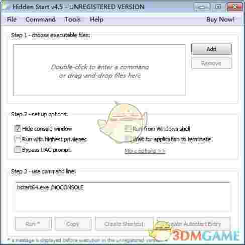 Hidden Start(命令行工具)v4.5