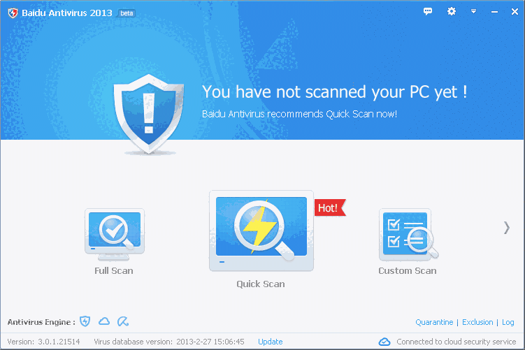 《Baidu Antivirus》国际版