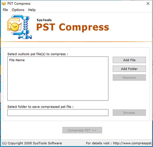 SysTools PST Compress最新版
