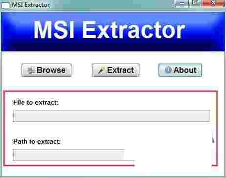 MSI ExtractorV4.01