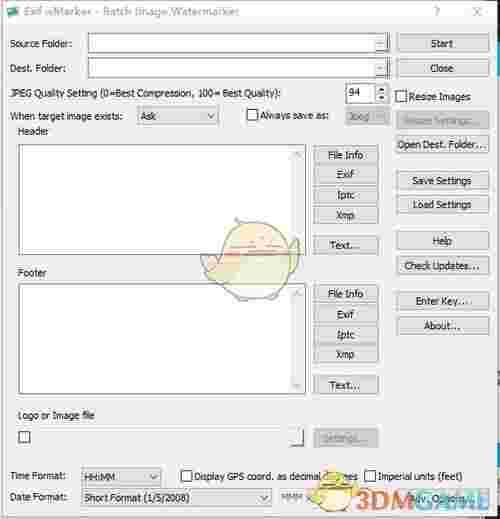 Exif wMarker(图片批量处理工具)v2.2.3