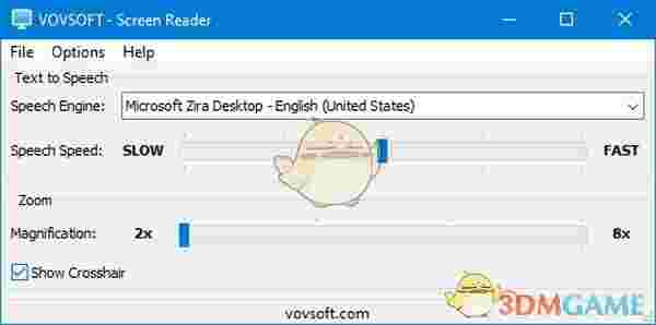 VovSoft Screen Reader 1.2