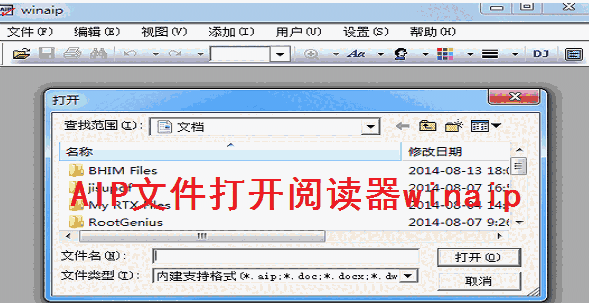 AIP文件打开阅读器winaip4.0