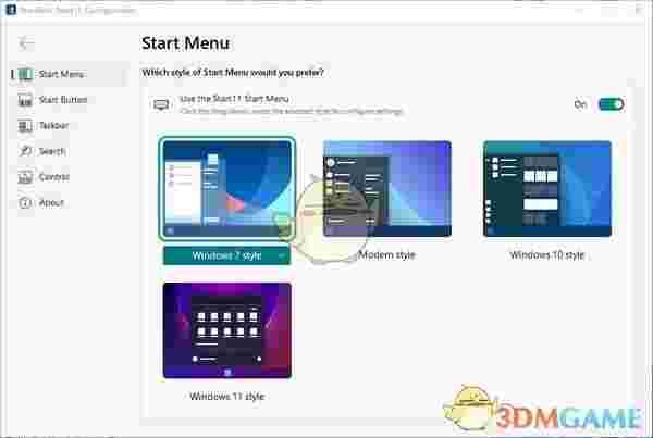 Stardock Start11(Win11经典开始菜单工具)v1.0