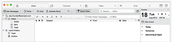Mozilla Thunderbird Mac版