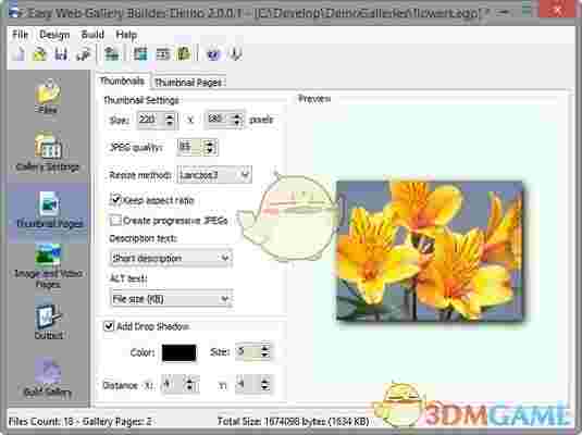Easy Web Gallery Builderv2.0