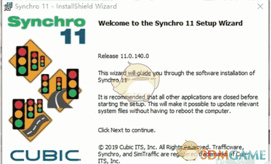 Synchro plus SimTraffic 11 v11.1.0.8