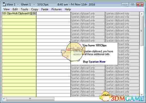 《101 Clips》复制粘贴拷贝工具