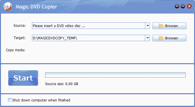 Magic DVD Copier8.0