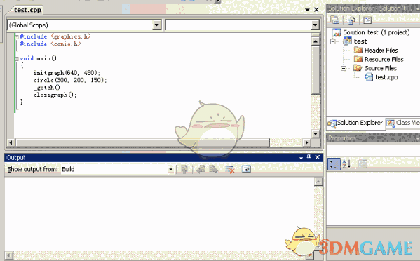 EasyX(c++图形库) 20190529