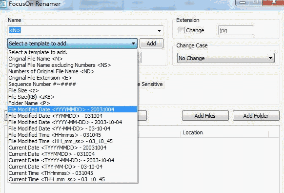 FocusOn Renamer