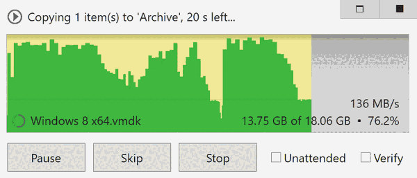 《TeraCopy》文件传输器