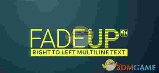 AE文字段落淡入淡出动画脚本v1.51