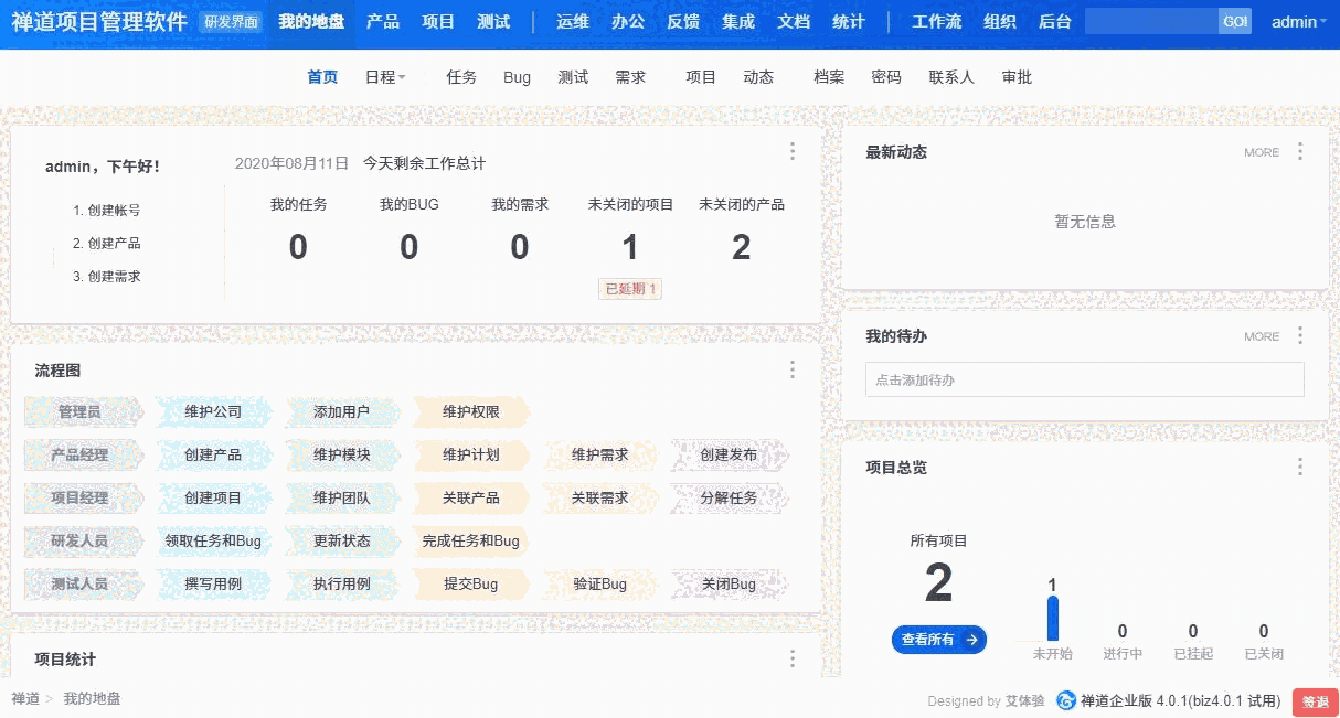 《禅道项目管理软件》开源版