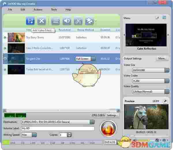 ImTOO Blu-ray Creator(视频刻录工具)v2.0.4