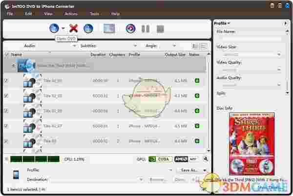 DVD转iPhone转换工具v7.8.24
