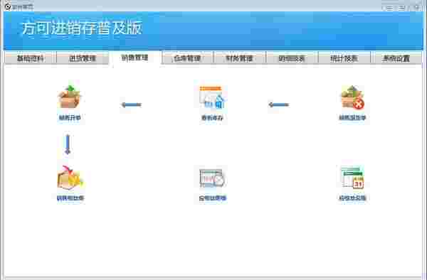 《方可进销存普及版》最新版