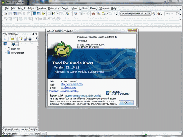 toad for oracle中文版v13.3.0.181