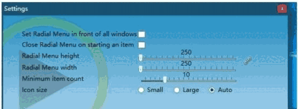 Radial Menu(圆环菜单)v1.8