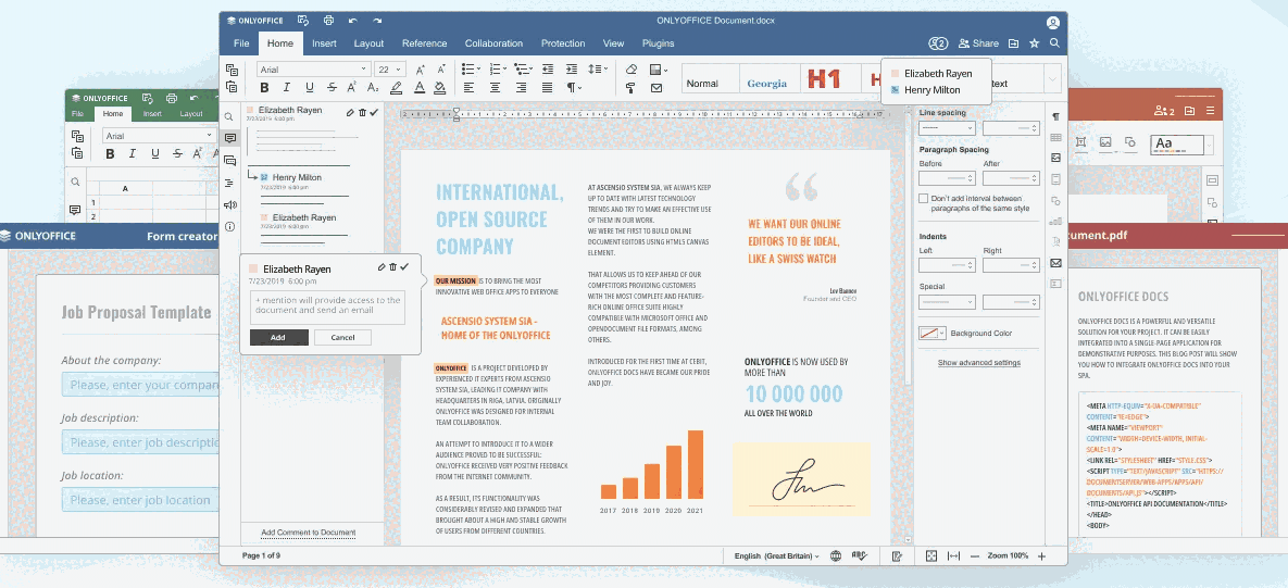 OnlyOffice免费版7.5.1-64位