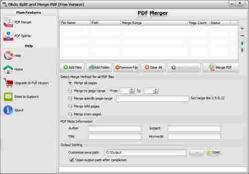 Okdo Split and Merge PDFv2.6