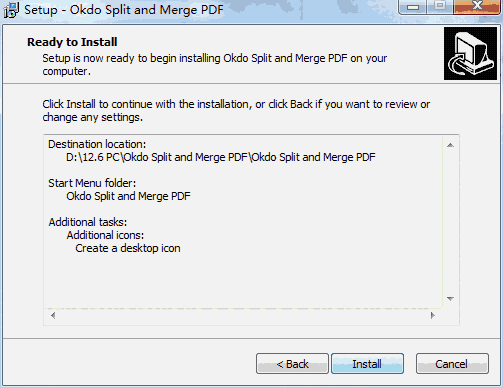 Okdo Split and Merge PDFv2.6