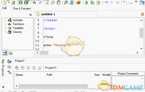 DzSoft PHP Editor (PHP程序编辑器) 4.2.7.8