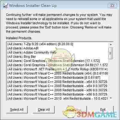 《windows installer clean up》官方版