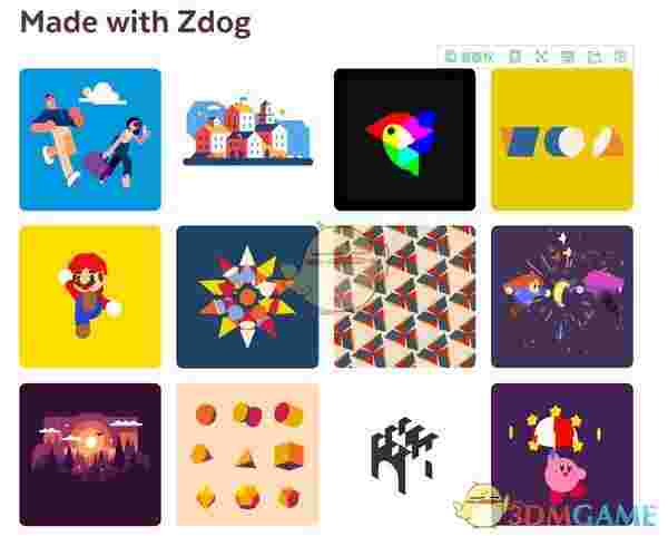Zdog(伪3D引擎)v1.1.1