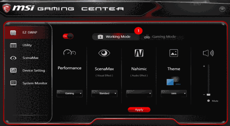 MSI Center官方版